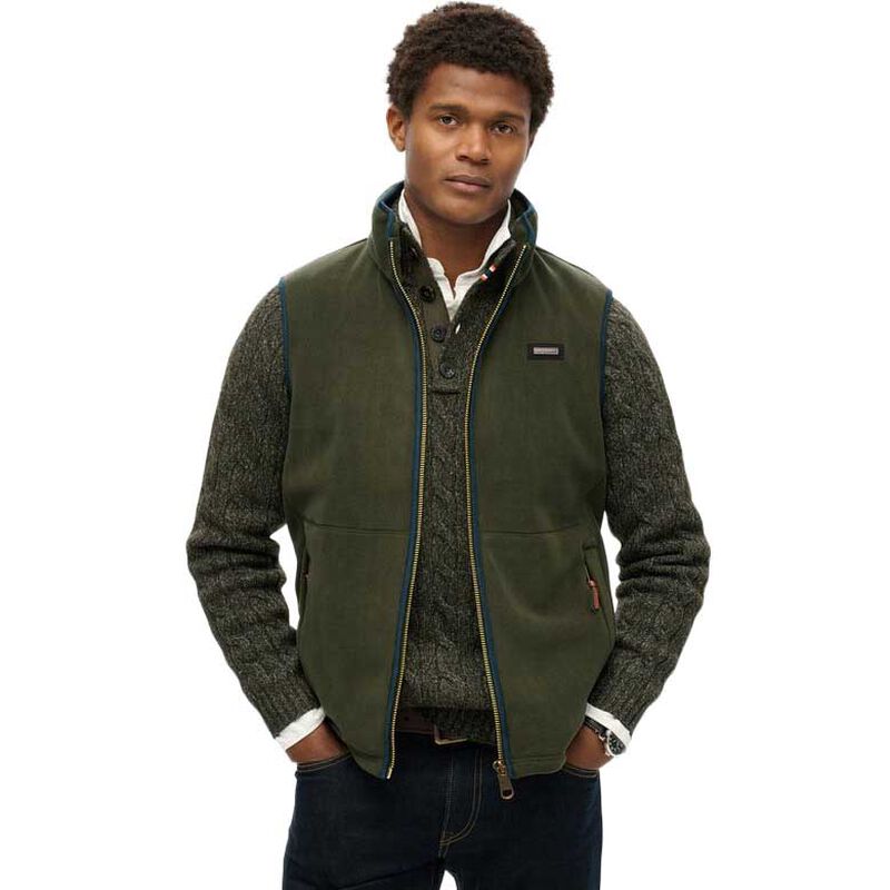 Superdry Estate Fleece Gilet image number 0